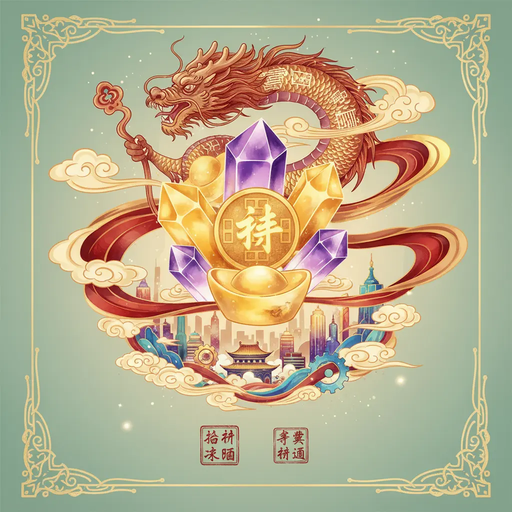 事業財運 - 招財水晶