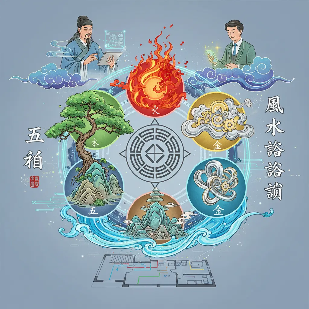 風水諮詢 - 五行