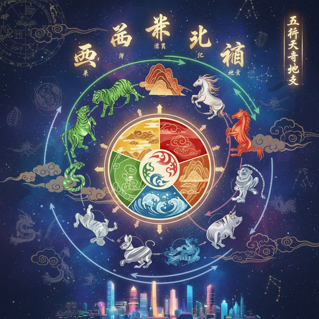 天干地支 - 五行