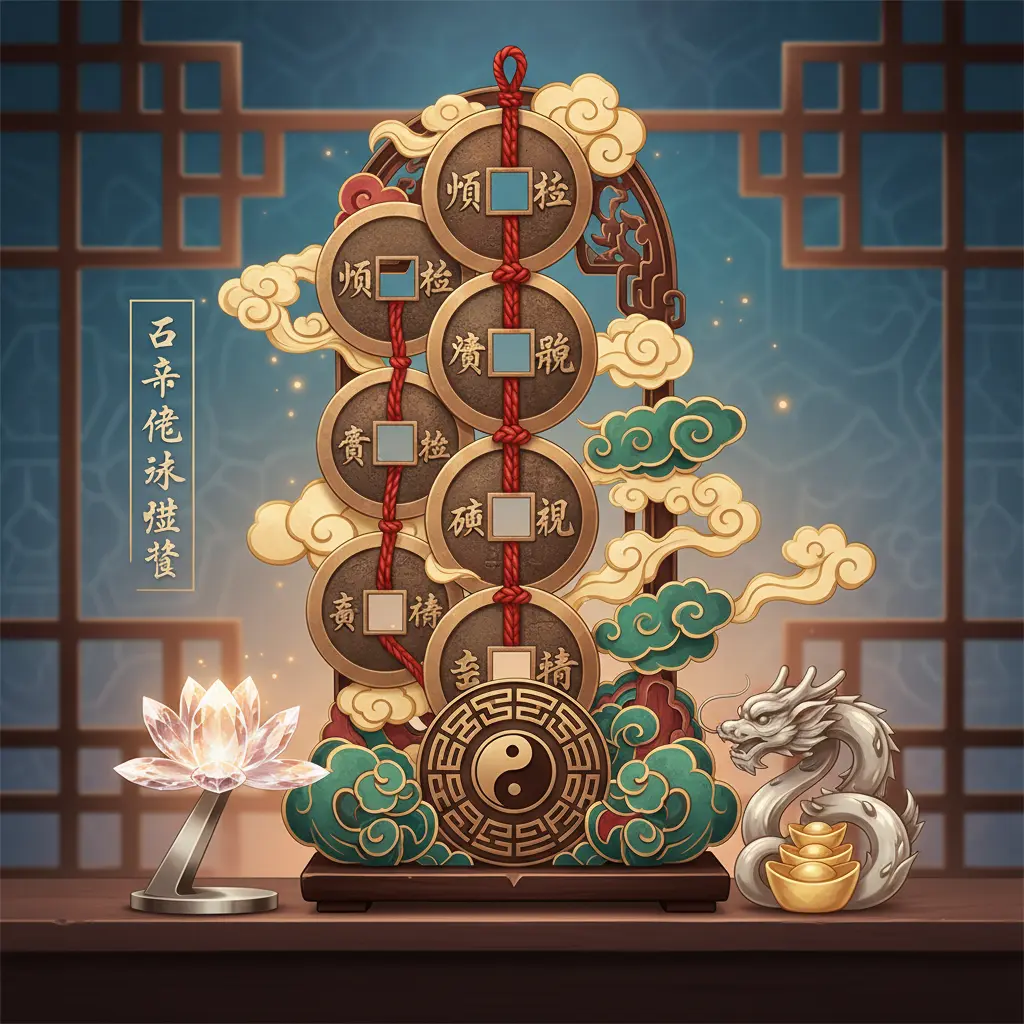 風水擺設 - 五帝錢