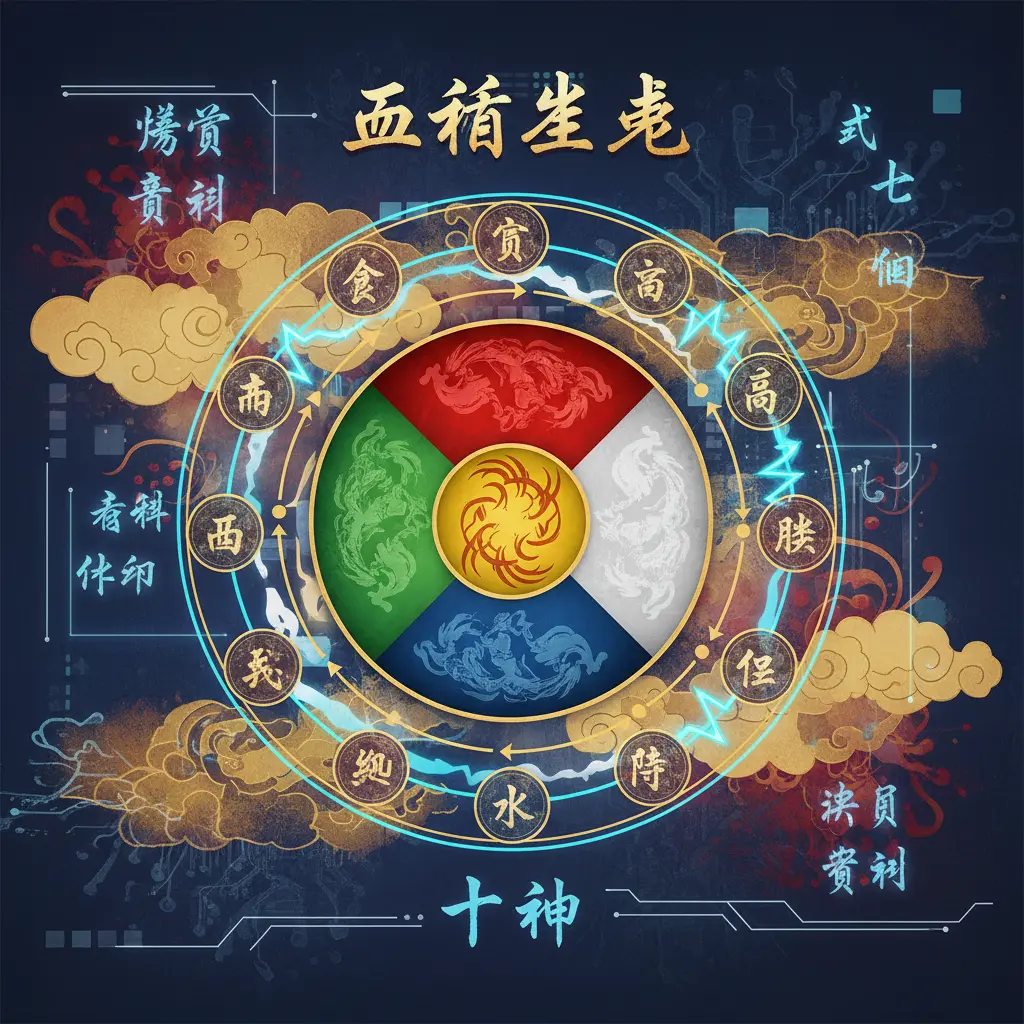 十神 - 五行生剋