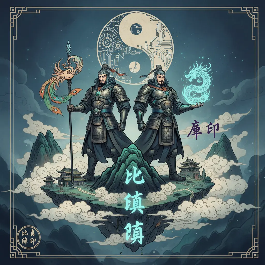 比肩偏印 - 比肩