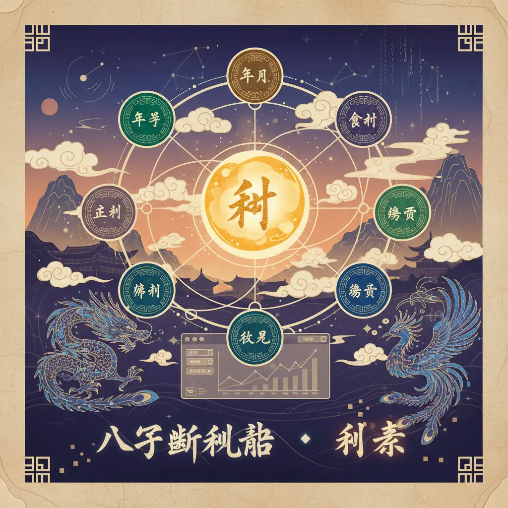 八字斷財富 - 財星