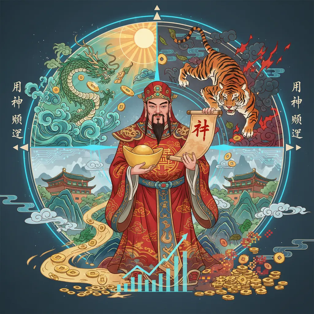 用神順逆 - 財星