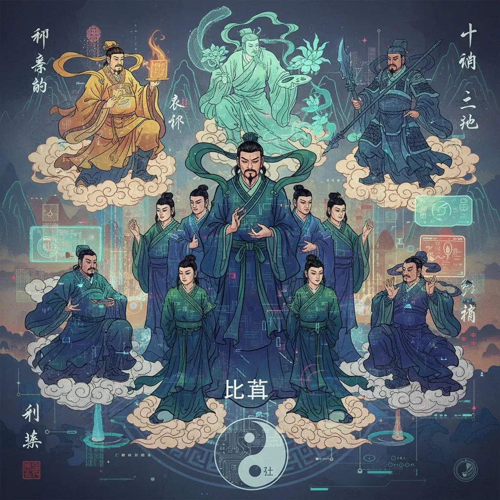 比劫 - 十神