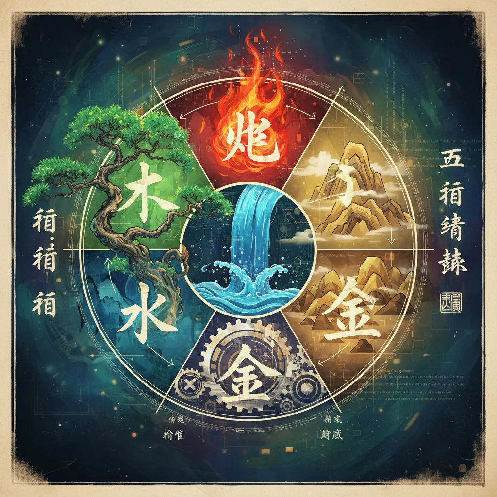 五行結構 - 五行