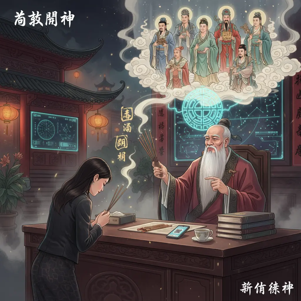 算命師傅 - 道教問神