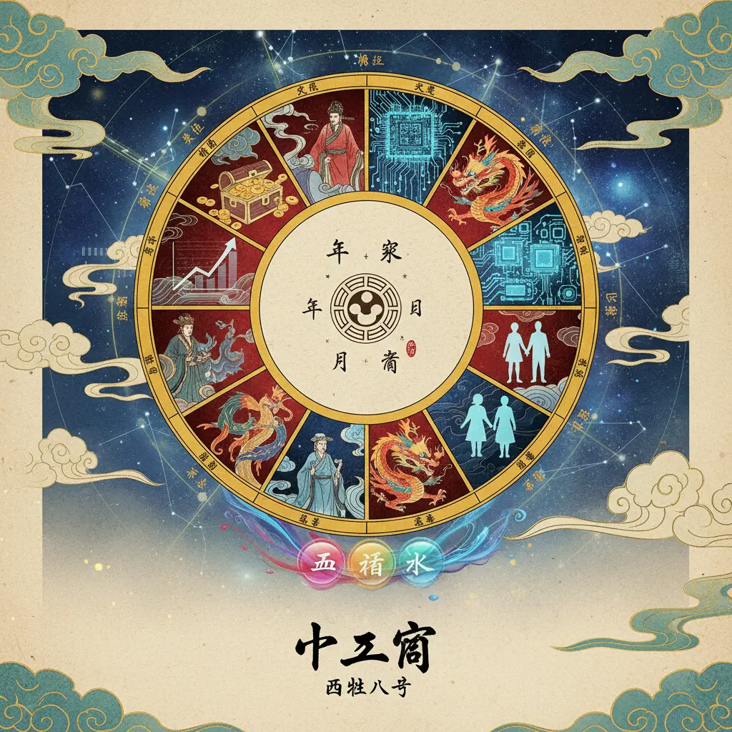 四柱八字 - 十二宮