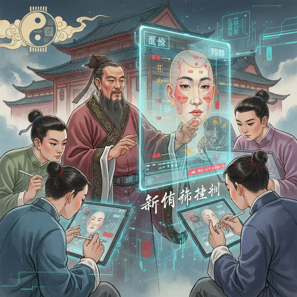 算命師培訓 - 面相學