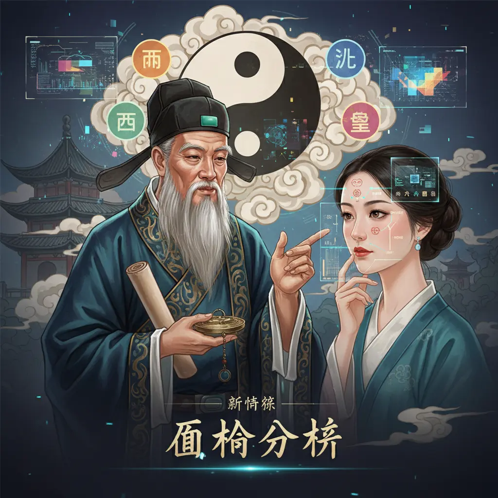 面相分析 - 算命師