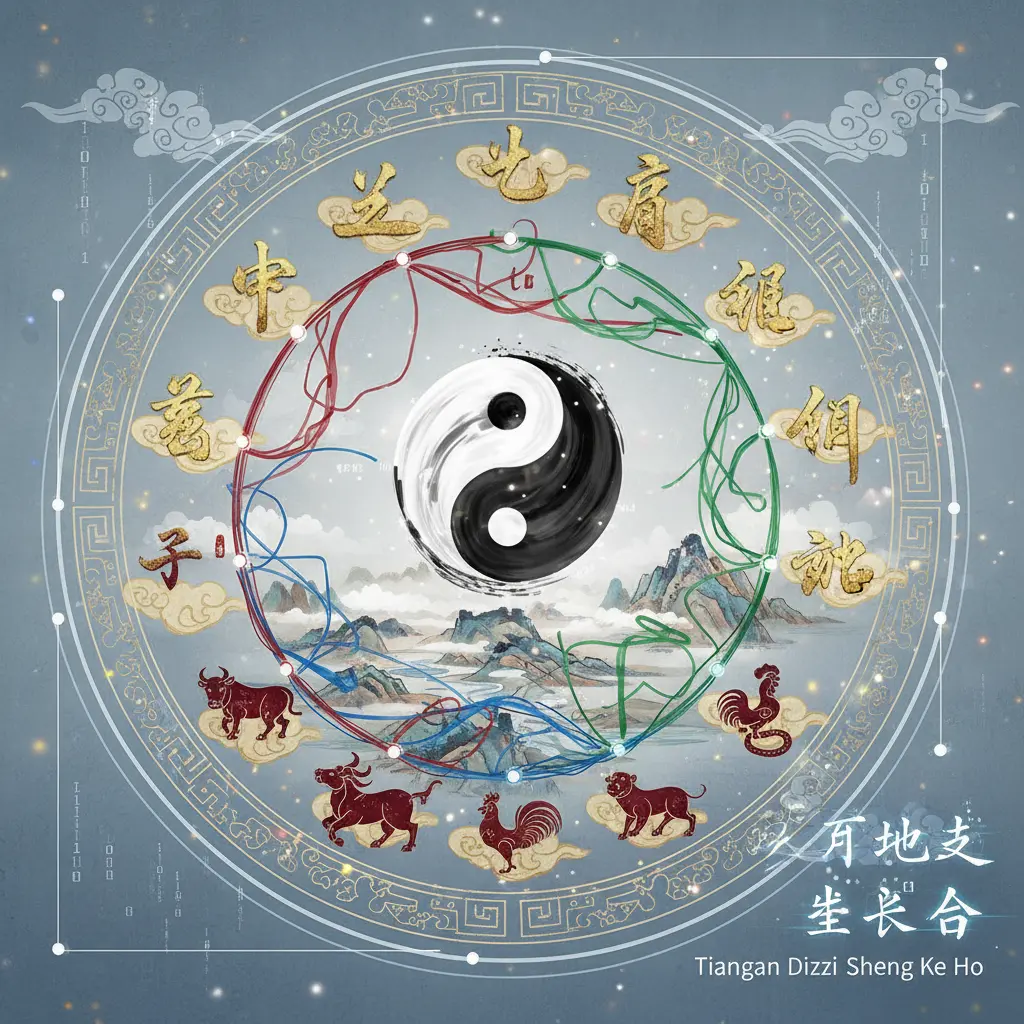 生克合 - 天干地支