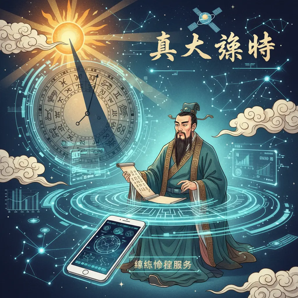 線上命理 - 真太陽時