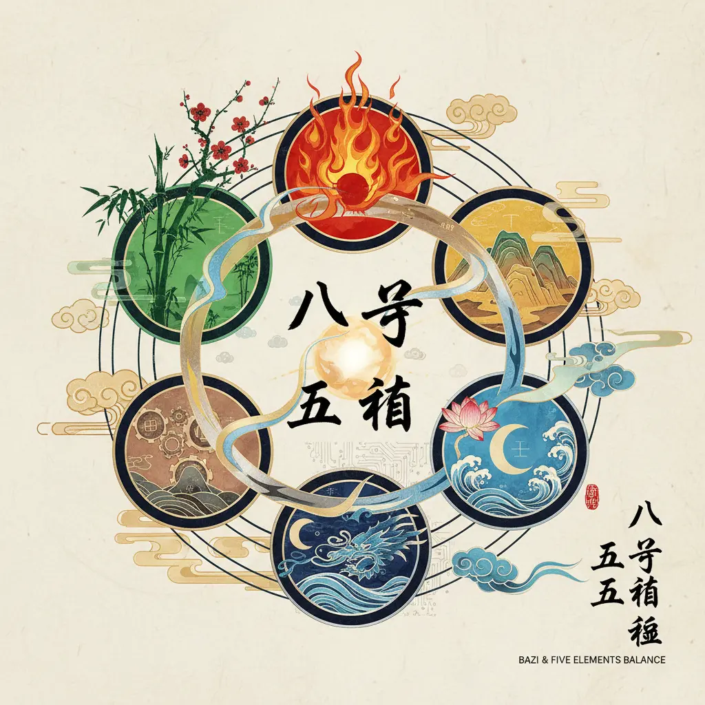 五行平衡 - 八字五行