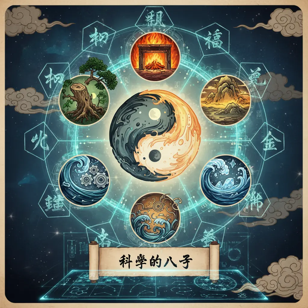 科學的八字 - 五行八字