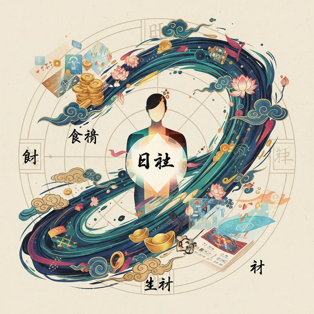 食傷生財 - 日主