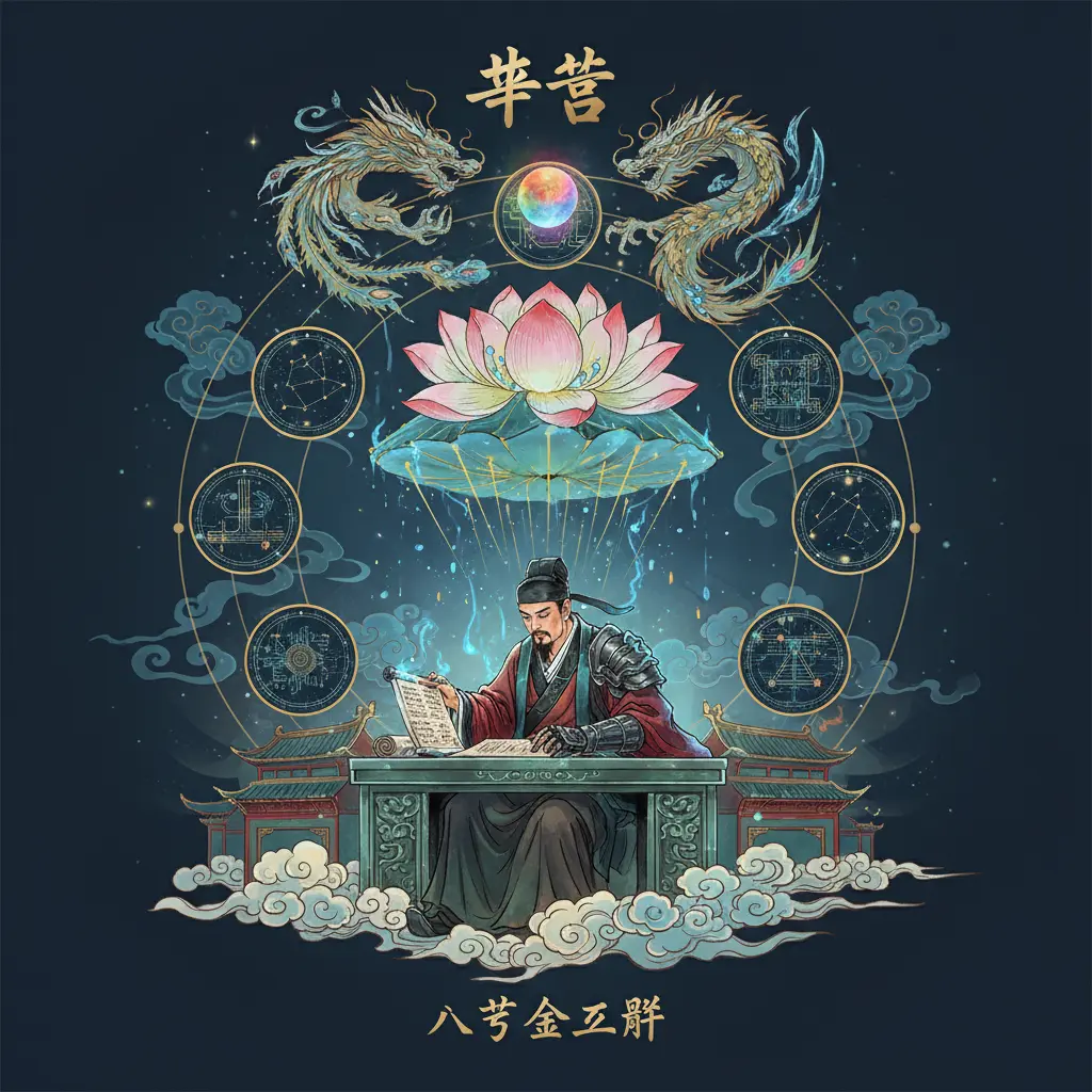 八字金玉賦 - 華蓋