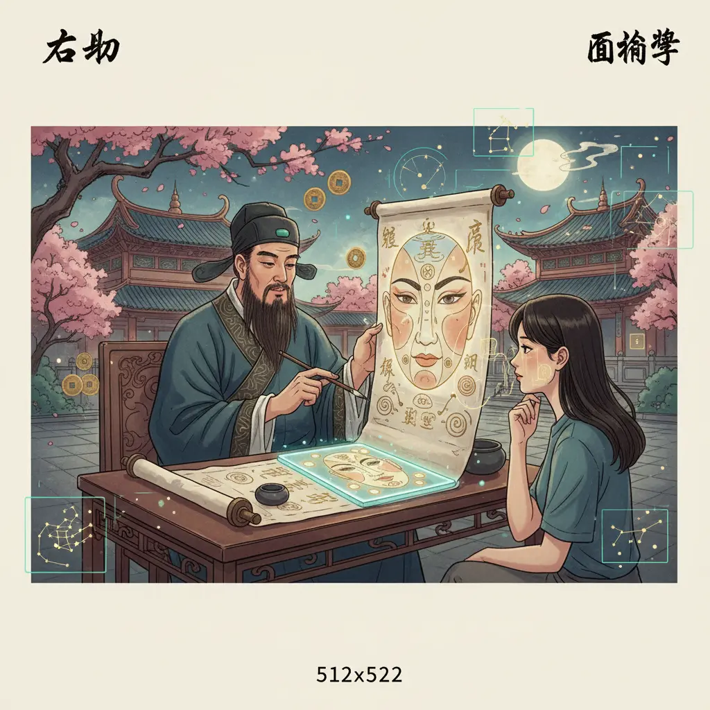 占卜 - 面相學