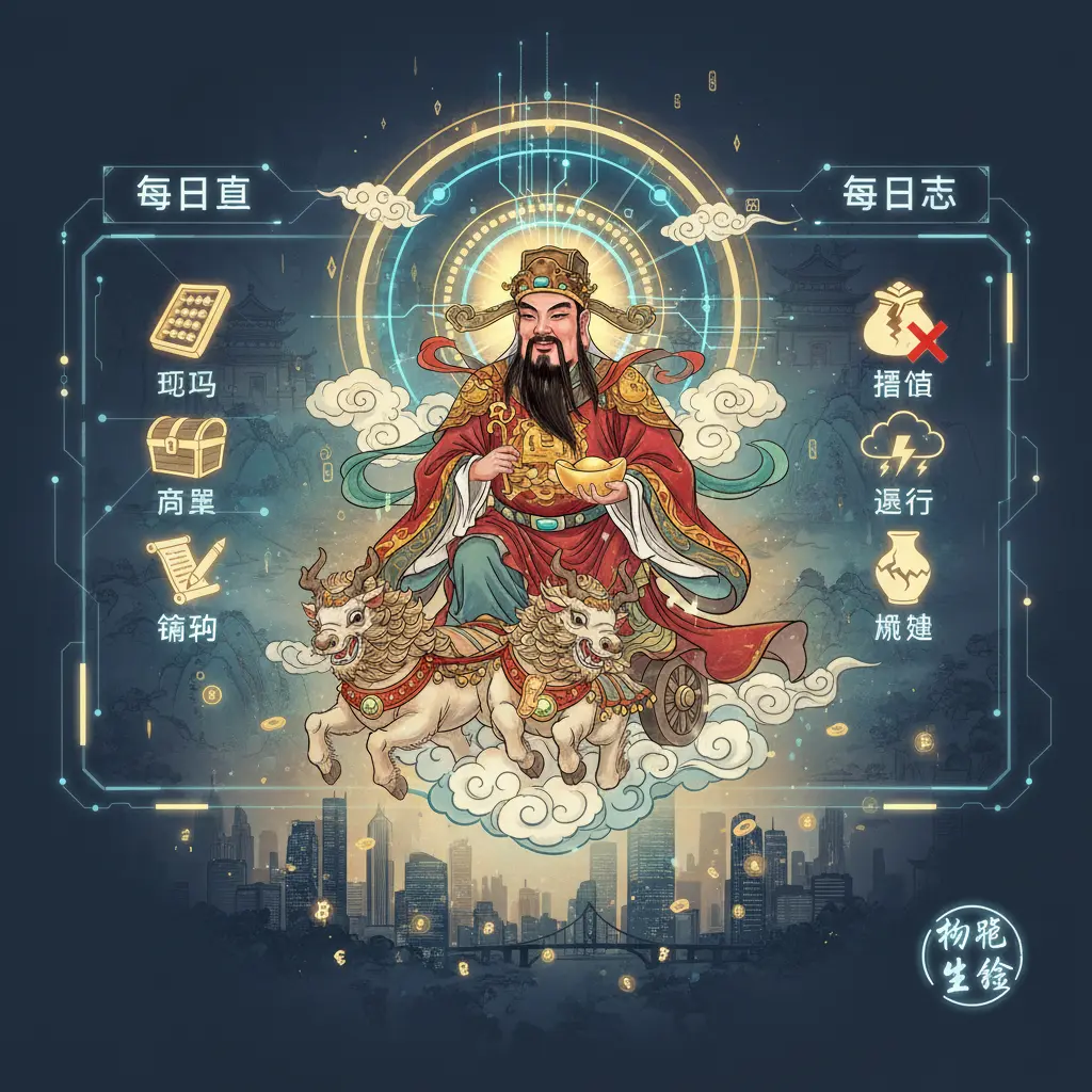 每日宜忌 - 財神