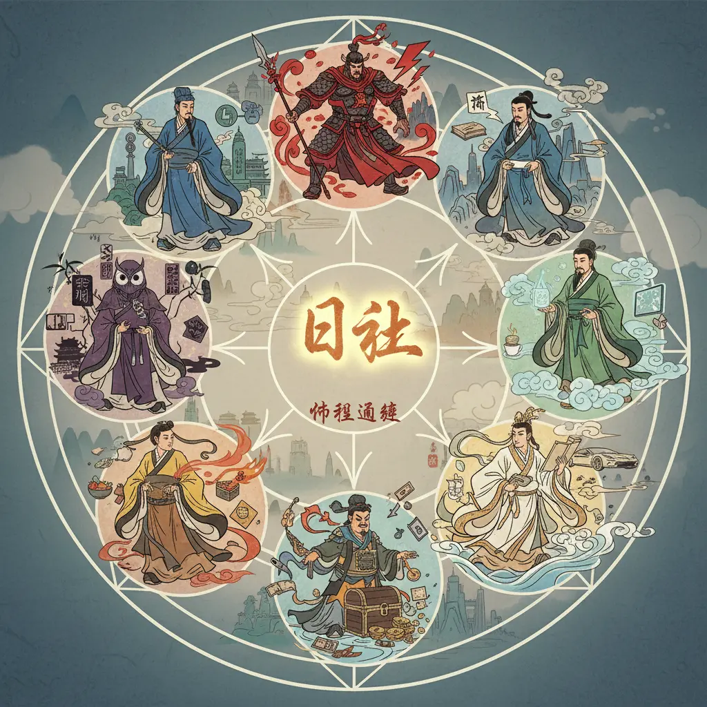 命理解讀 - 十神
