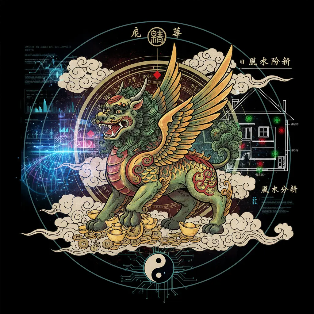 風水分析 - 貔貅