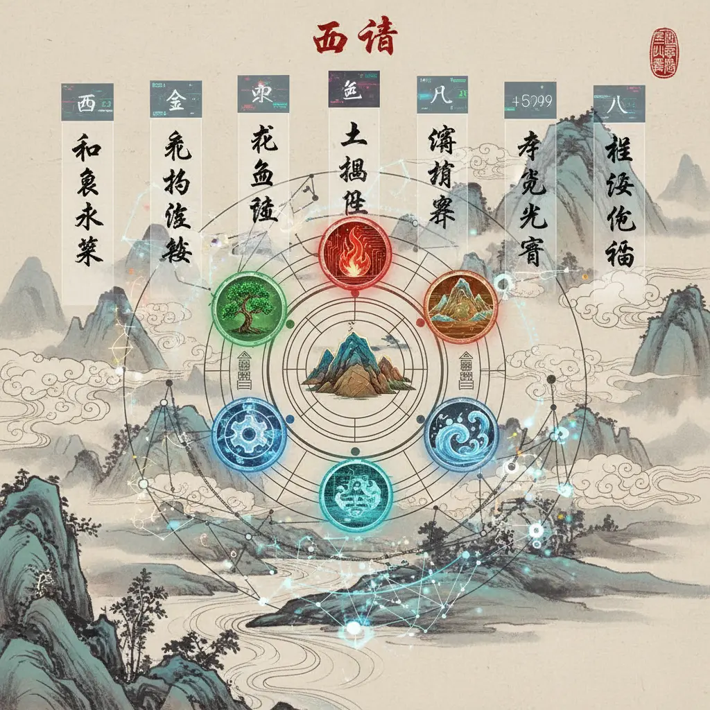 八字排盤 - 五行