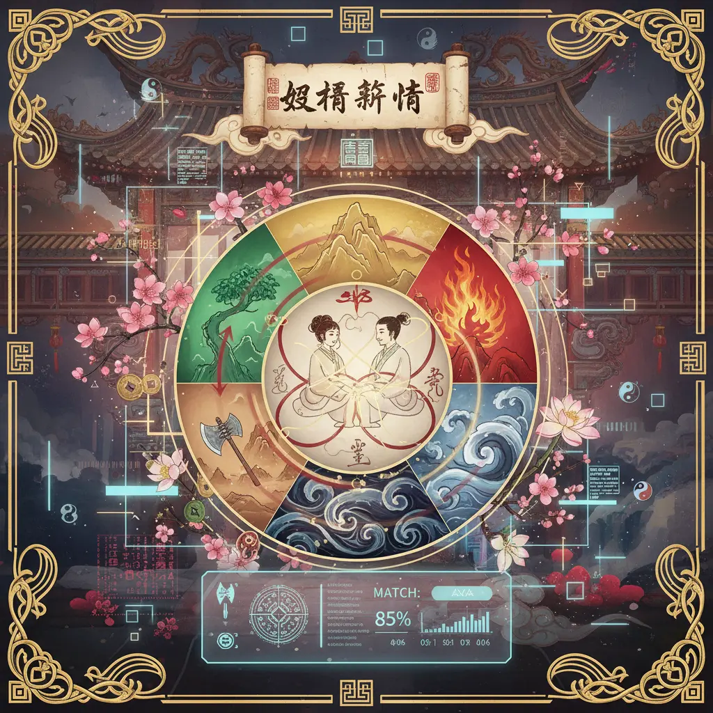 婚姻算命 - 五行