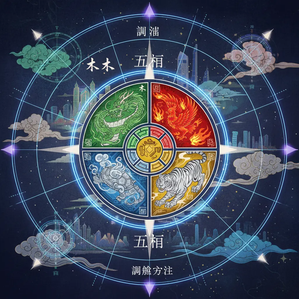 調候方位 - 五行