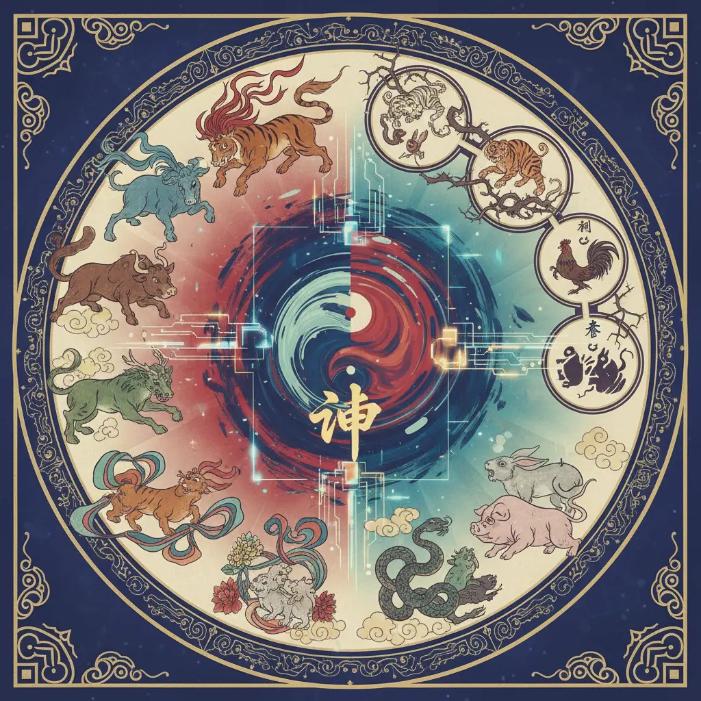 刑衝合害 - 地支六沖