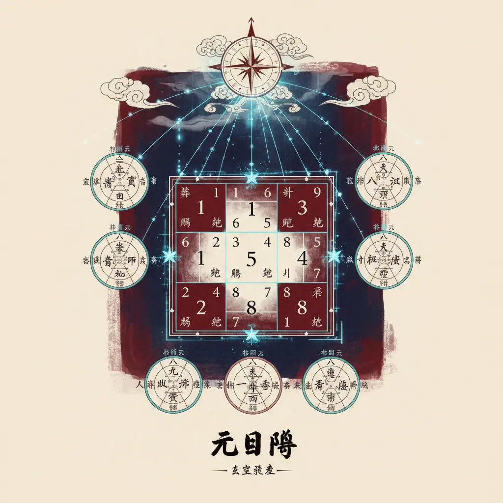 玄空飛星 - 元旦盤