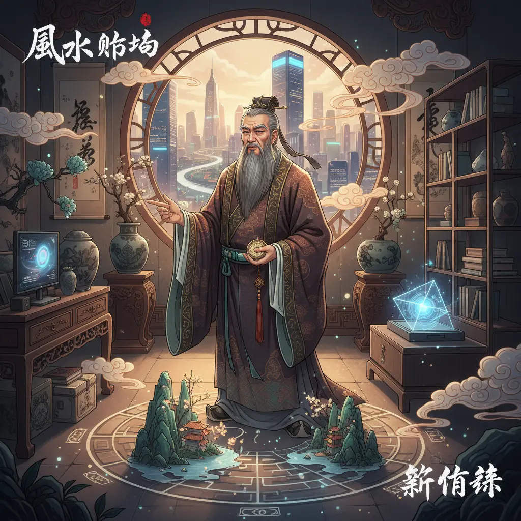 風水佈局 - 算命師