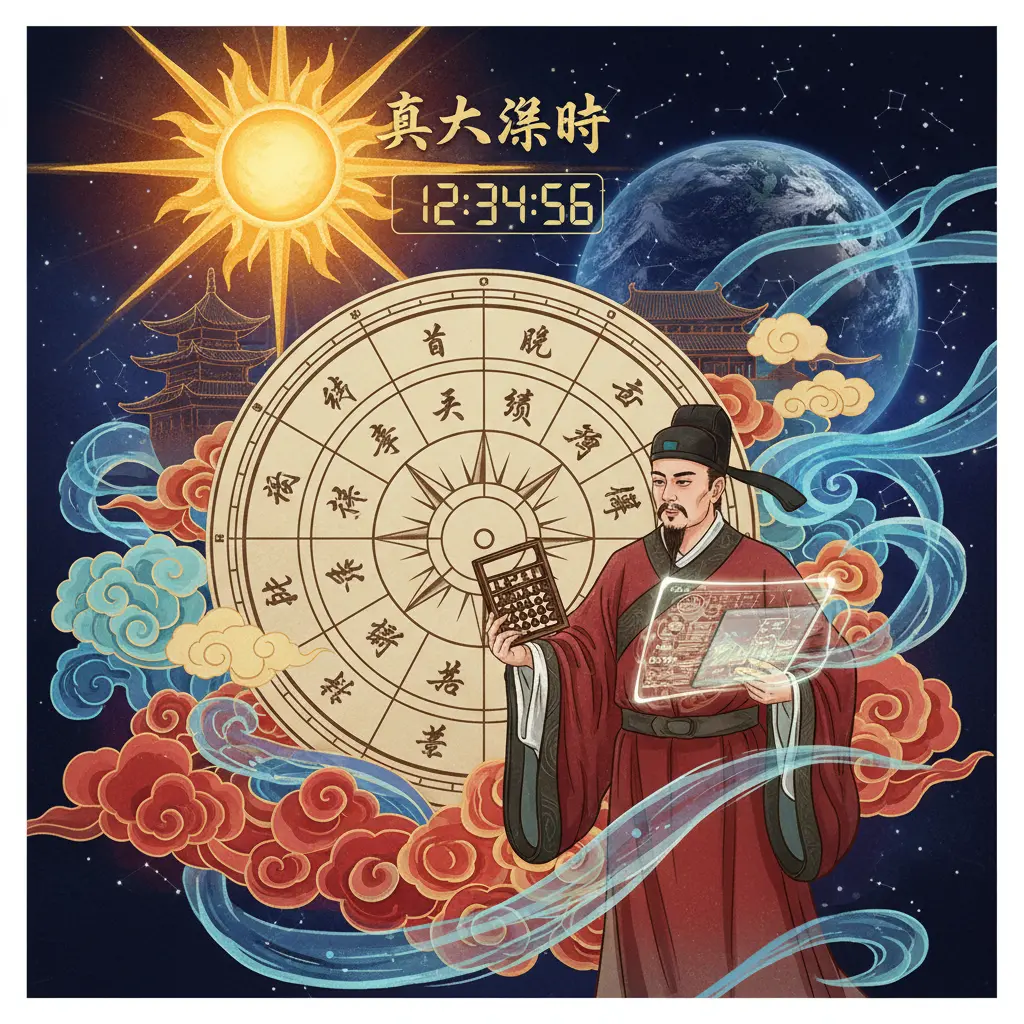 真太陽時 - 八字算命