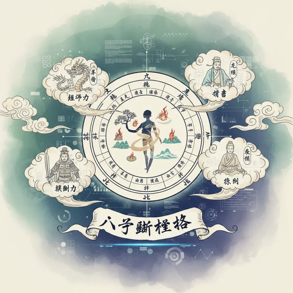 八字斷性格 - 八字