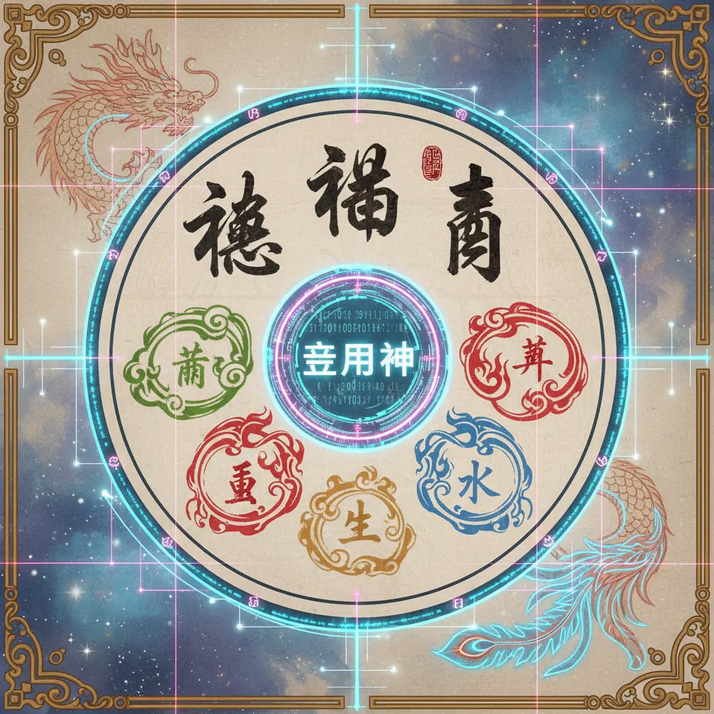 五行喜用神 - 八字算命