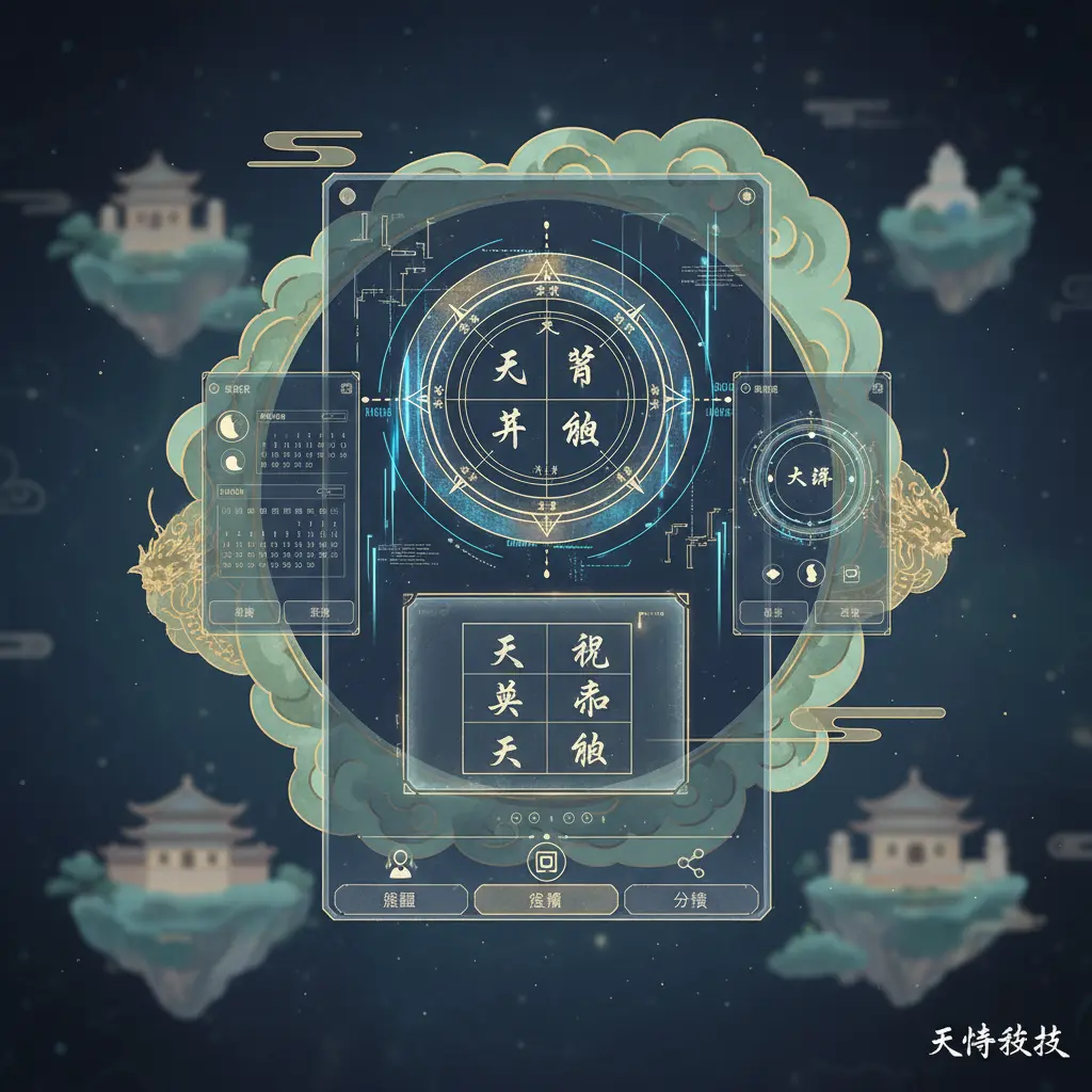 命理工具軟體 - 八字排盤