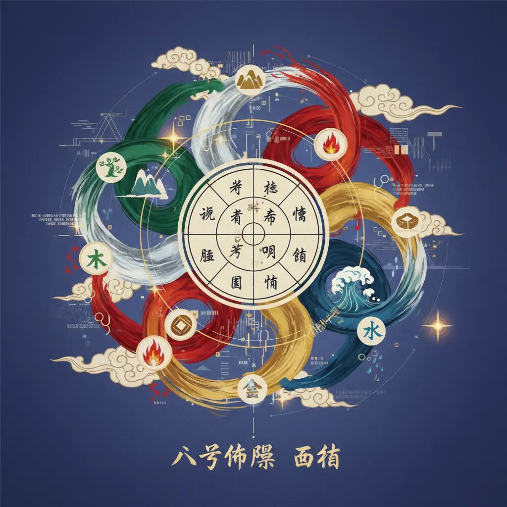 八字命盤 - 五行