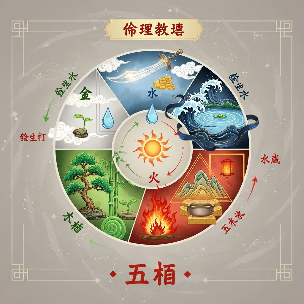 命理教學 - 五行