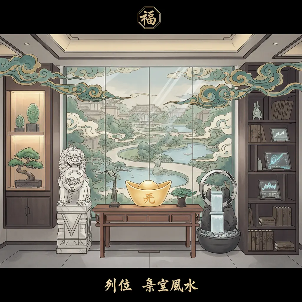 豪宅風水 - 財位