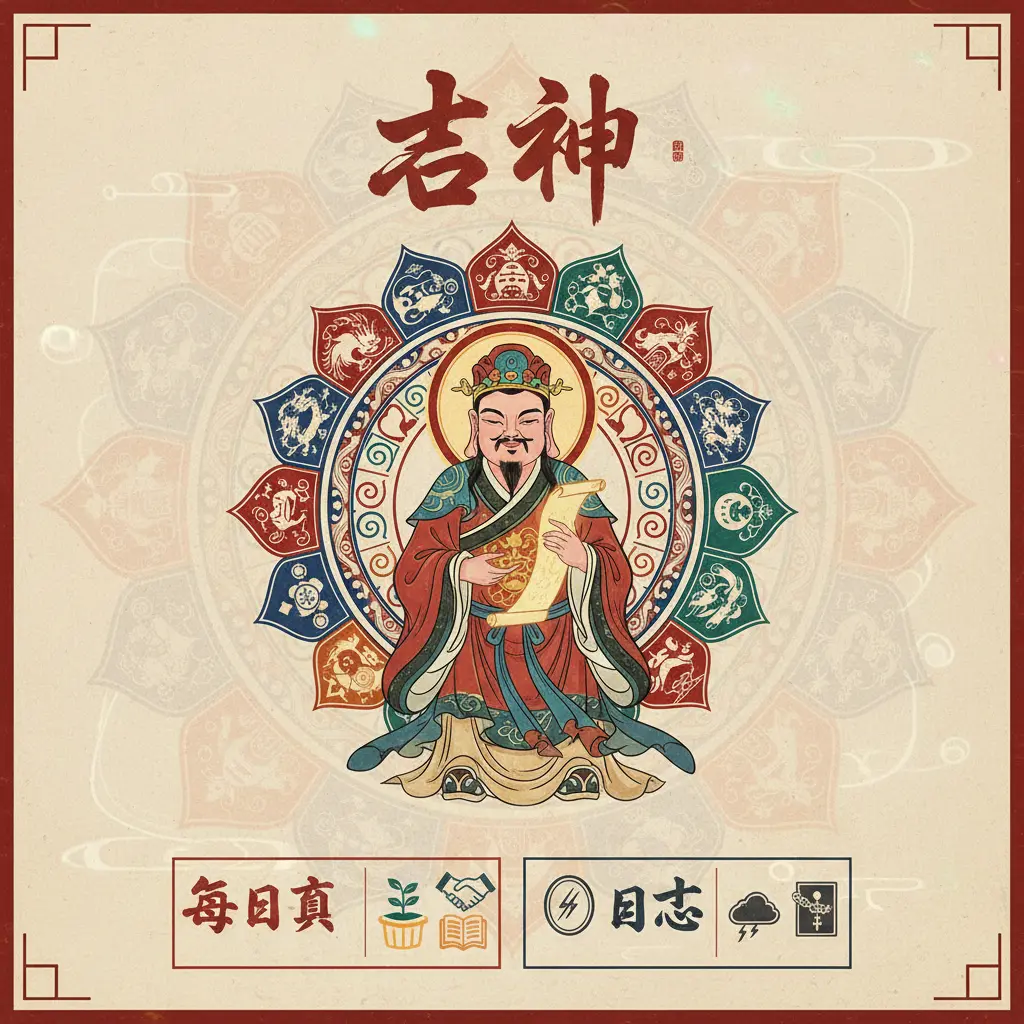每日宜忌 - 吉神