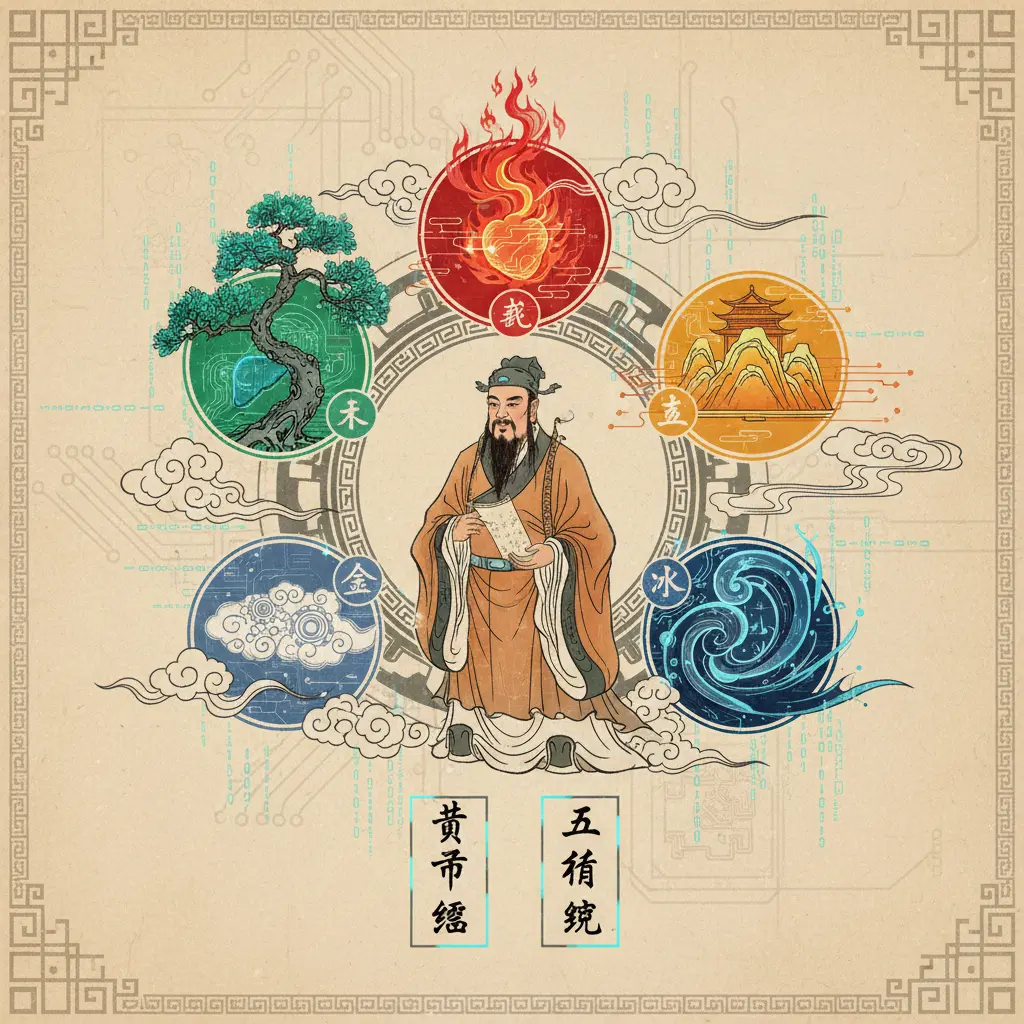 五行理論 - 黃帝內經