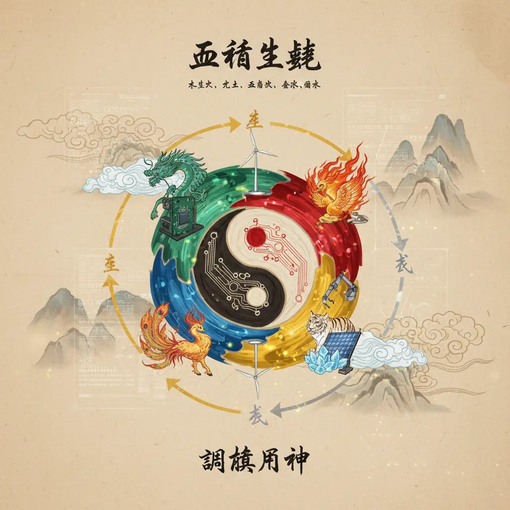 調候用神 - 五行生剋