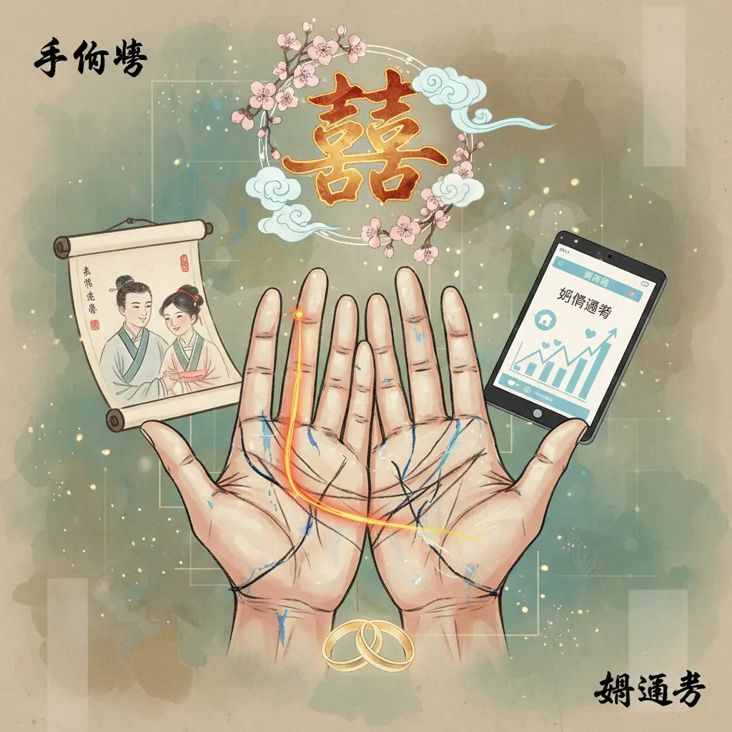 婚姻運勢 - 手相學