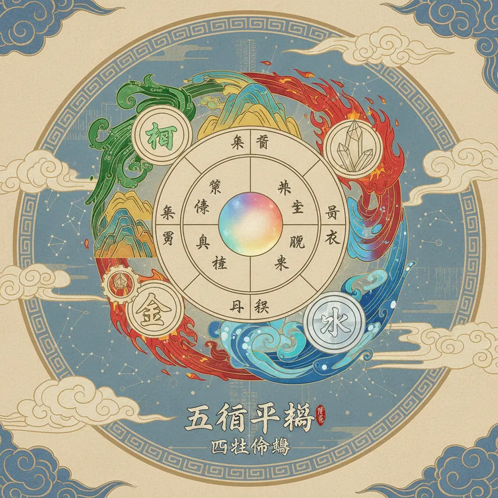 四柱命盤 - 五行平衡
