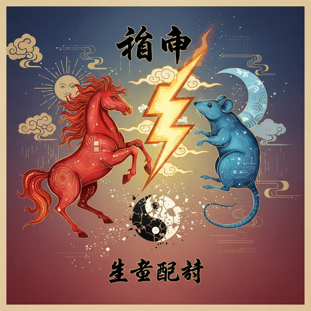 生肖配對 - 相沖