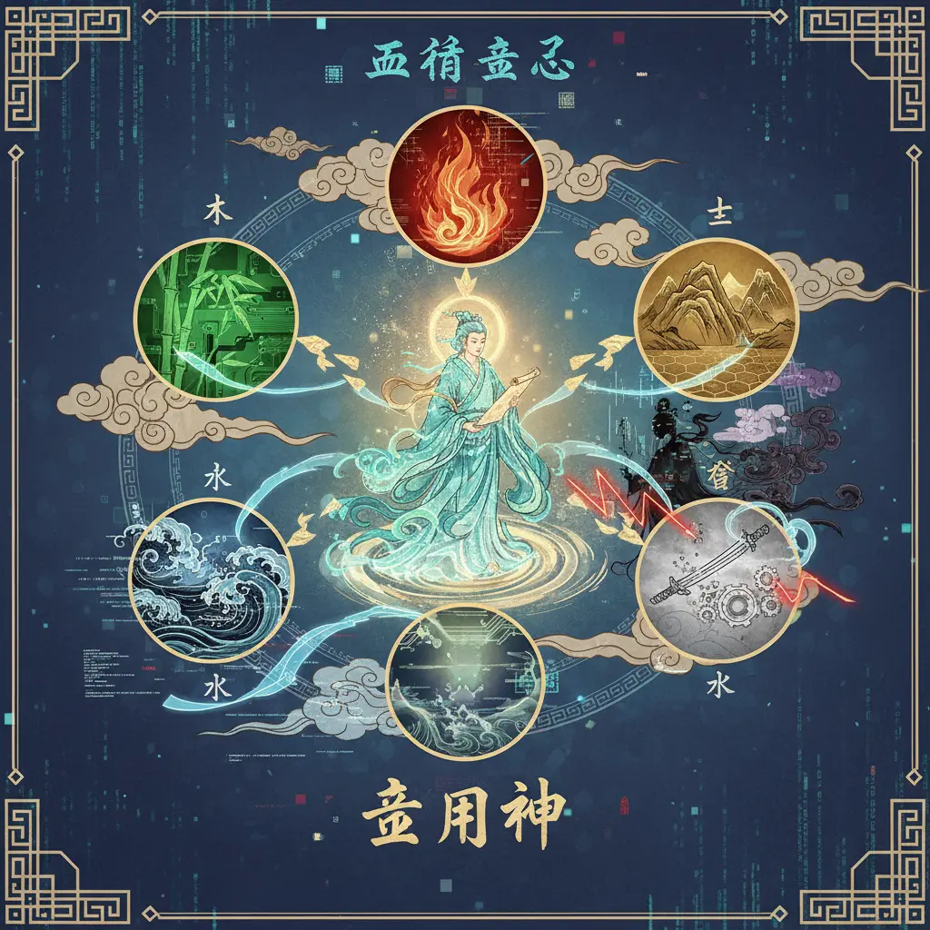 五行喜忌 - 喜用神