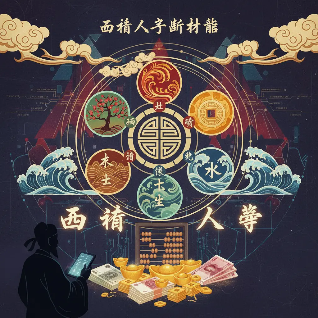 八字斷財富 - 五行