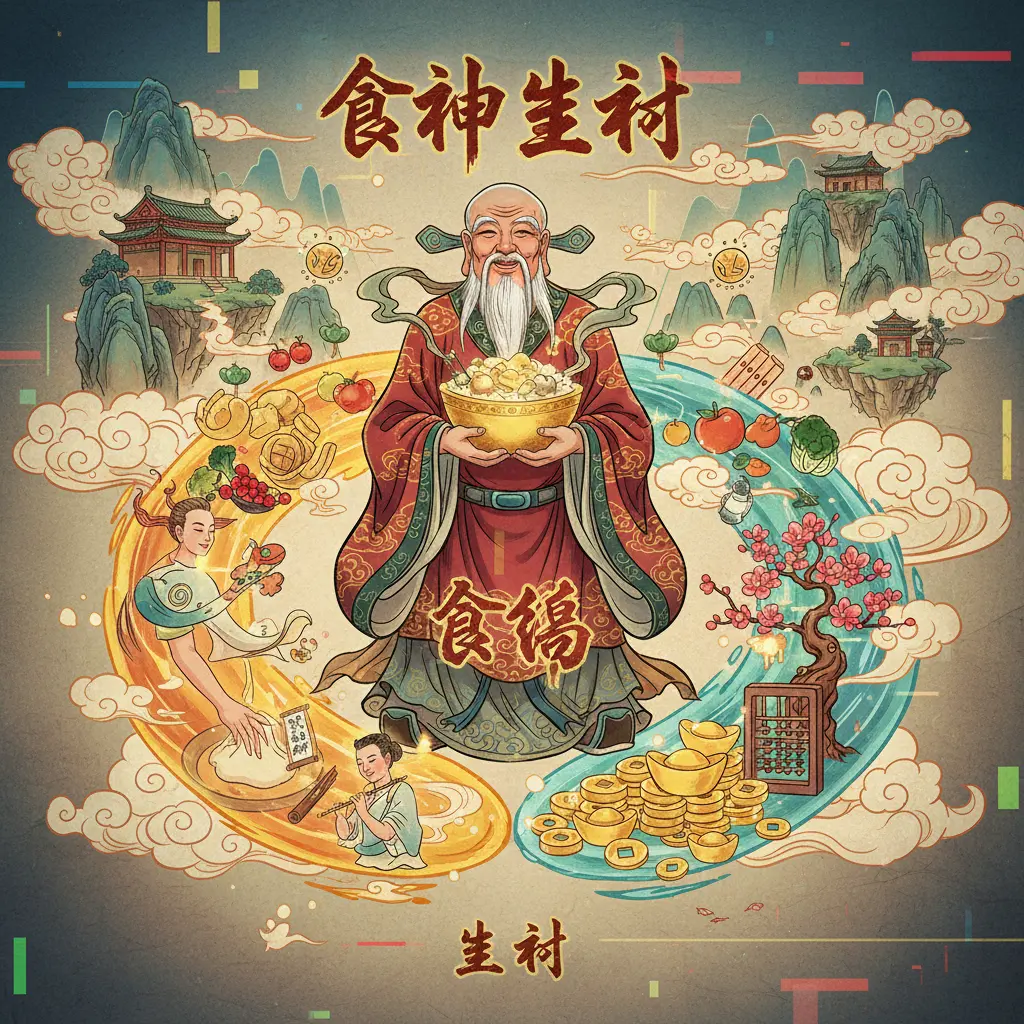 食傷生財 - 食神