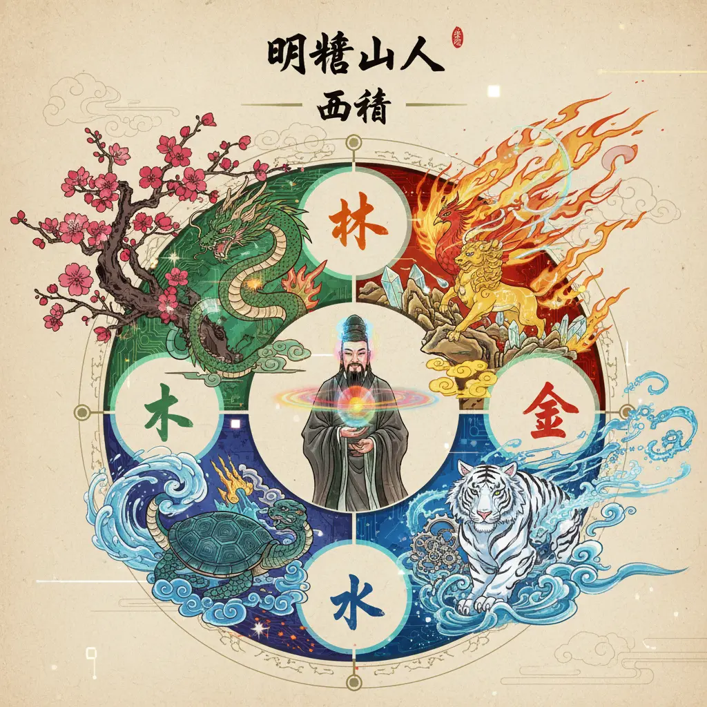 明燈山人 - 五行