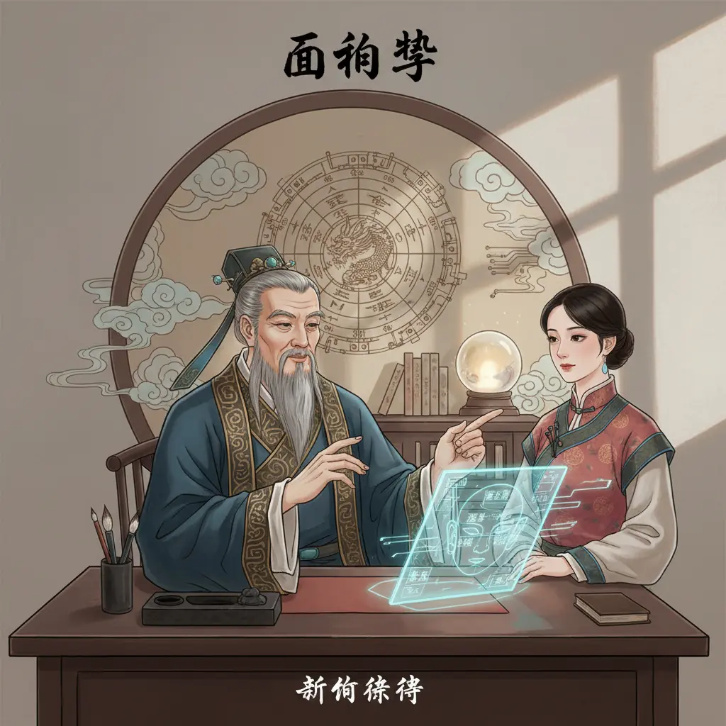 算命師傅 - 面相學