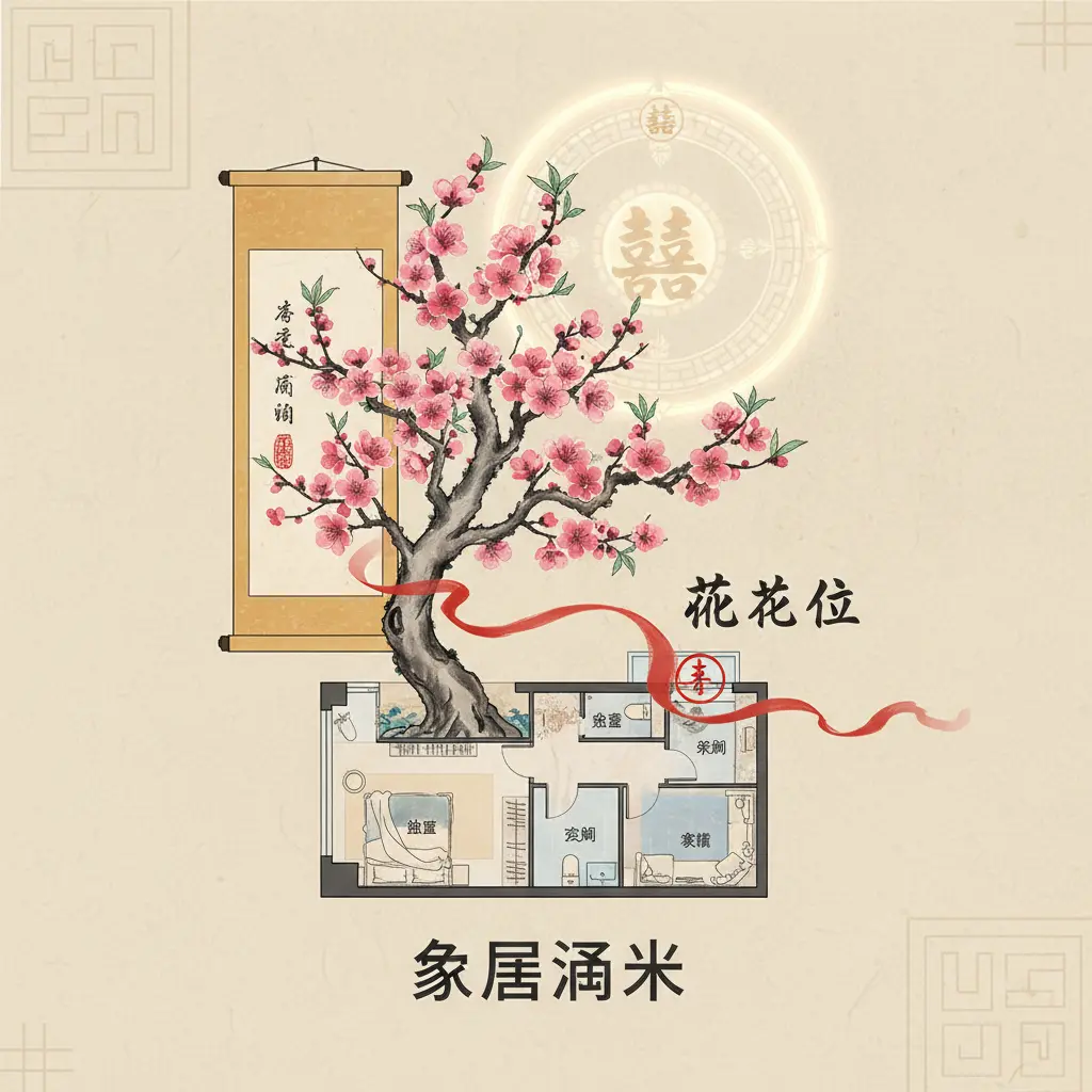 家居風水 - 桃花位