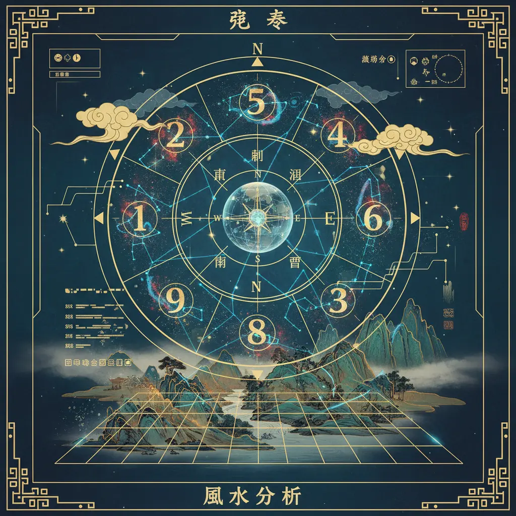 風水分析 - 飛星風水